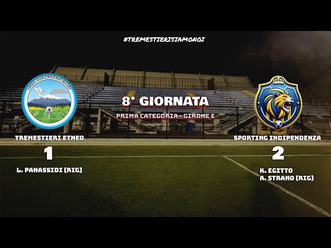 HIGHLIGHTS| 8° GIORNATA - PRIMA CATEGORIA - GIRONE E| TREMESTIERI ETNEO 1-2 SPORTING INDIPENDENZA