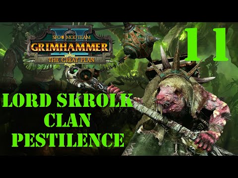 The Siege Of Hexoatl - Lord Skrolk Mortal Empires #11 - Total War Warhammer 2 Grimhammer