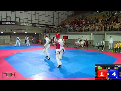 905-Hukalau, Vitali BELARUS NATIONAL TEAM (BLR) vs Gomes, Daniel SESI-FIEMG (BRA) 5-1