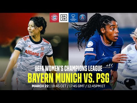 Bayern Munich vs. PSG | UEFA Women’s Champions League Quarter-final First Leg Full Match