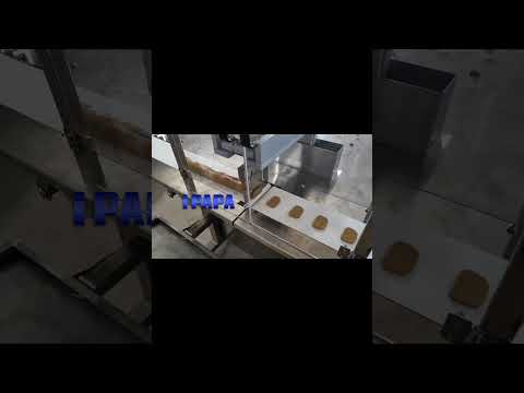 Cuchillo de corte por ultrasonidos / Máquina para hacer galletas #foodmachinery