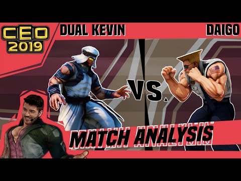 SFV AE Match Analysis: CEO 2019 - Dual Kevin vs. Daigo
