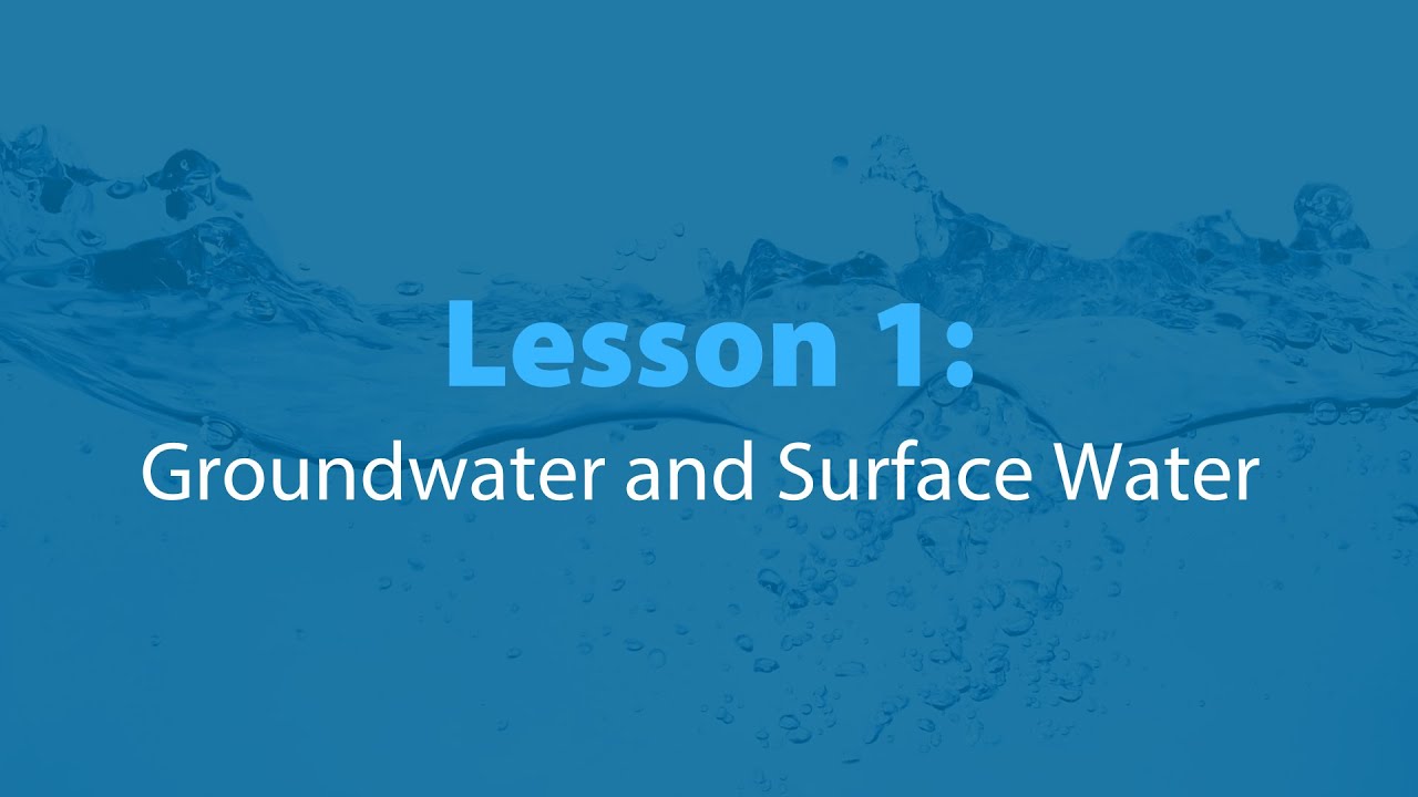 Awesome Aquifer Kit Lesson 1: Groundwater and Surface Water