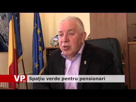 Spaţiu verde pentru pensionari
