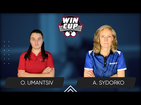 17:45 Olha Umantsiv - Anzhela Sydorko 08.02.2025 WINCUP Women Master. TABLE 2