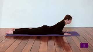 Bhujangasana - the 'cobra' pose