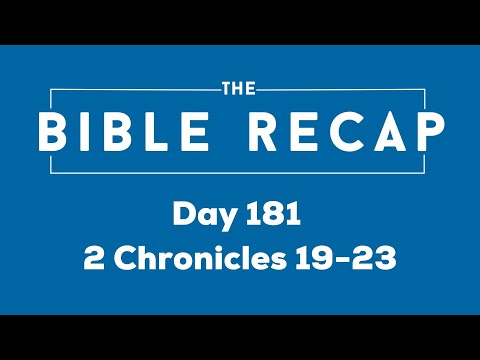 Day 181 (2 Chronicles 19-23)