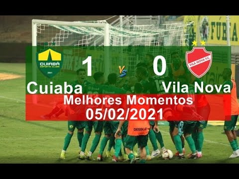 Cuiaba 1 x 0 Vila Nova Melhores Momentos Cuiaba x ...