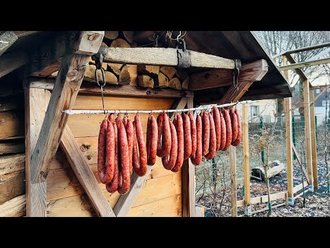 Make your own sausage! Smoke sausage. Make Krakauer (sausages).