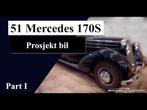 Thumbnail for 1951 Mercedes 170S - Bildilla Magasin by passa, Luxury car, video, Mercedes-Benz, Car, vide