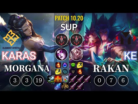 EM Karas Morgana vs YM Ke Rakan Sup - KR Patch 10.20