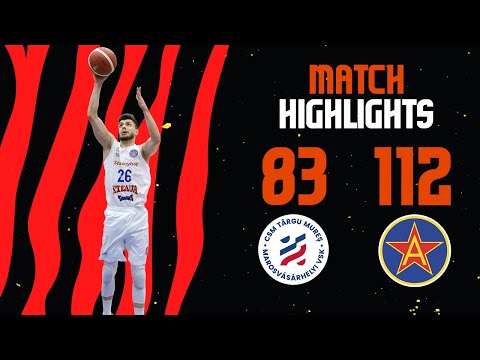 LNBM 25/26 - HIGHLIGHTS: CSM Târgu Mureș - CSA Steaua Sharks București