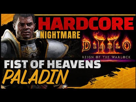 [Nightmare] HARDCORE FOH Paladin Guided Playthrough | Diablo 2 RotW