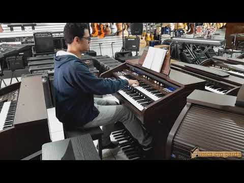 Hinário 5 CCB - Hino 232 - Seguro estou... - Órgão Tokai T1