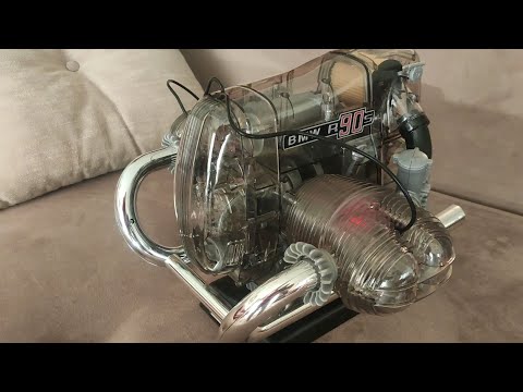Franzis BMW R 90 S Boxer Motor Timelapse Built