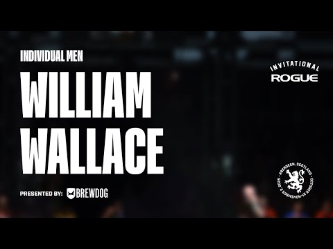 Full Live Stream - William Wallace - Individual Men - Event 2 | 2025 Rogue Invitational