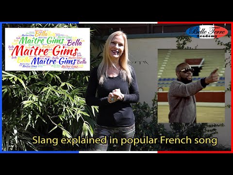 FRENCH SLANG in POPULAR SONG, explained! | VERLAN expliqué dans la CHANSON:  "Bella” par Maître Gims