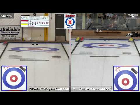 Strouse/Casper vs. Shulman/Ouellette - Draw 1 - Curling Stadium Alberta Curling Series Doubles