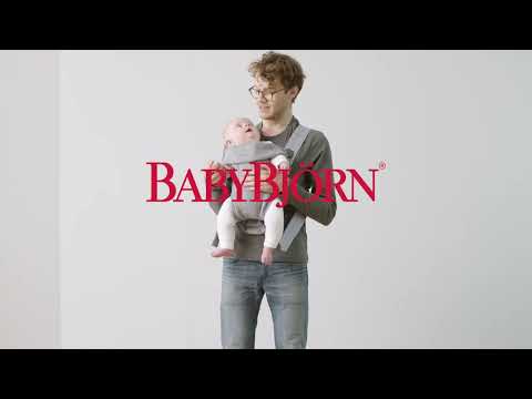 Nosidełko BABYBJÖRN Mini - jak zapiąć niemowlę w nosidełku tyłem do rodzica?