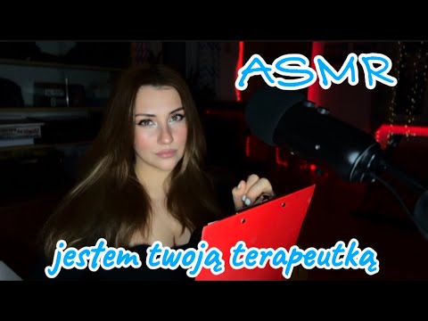 [ASMR PL] jestem twoją terapeutką 📕✍️👀 (zgadnij jaką postacią historyczną jesteś 🔍)