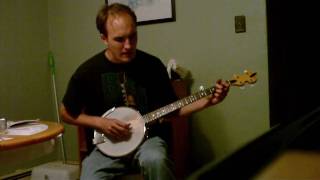 Jim Arkus - &quot;Baby Please Don&#39;t Go&quot; on the banjo