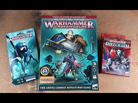 Warhammer Underworlds Starter Set Review Essential Cards and Crimson Court Unboxing