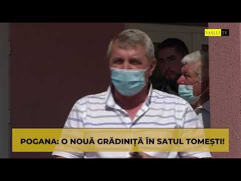 POGANA- O NOUĂ GRĂDINIȚĂ ÎN SATUL TOMEȘTI!
