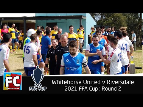 2021 : FFA Cup RD 2 : Whitehorse United v Riversdale