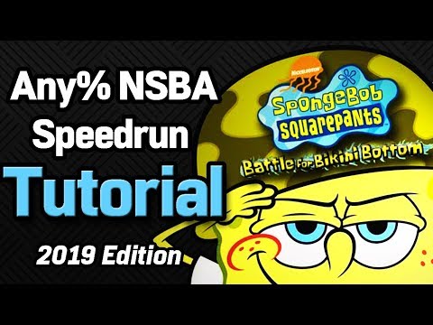 Battle for Bikini Bottom Speedrun Tutorial (Any% No SBA) 2019 Edition 1