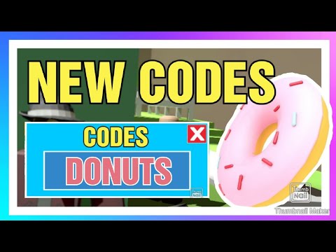 2 NEW CODES IN DONUT SIMULATOR 🍩 / New Release Codes | Roblox