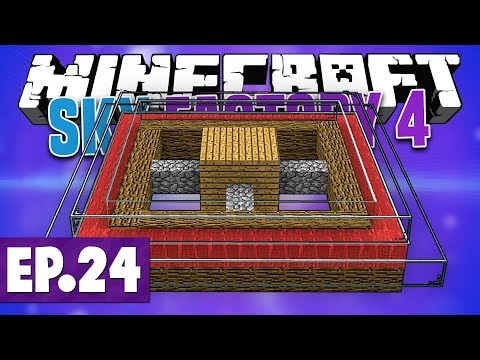 Minecraft Sky Factory 4 - Is This A Nuclear Reactor? #24 [Modded Questing Skyblock]