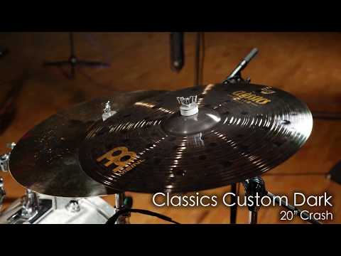 Meinl Cymbals CC20DAC Classics Custom 20" Dark Crash Cymbal