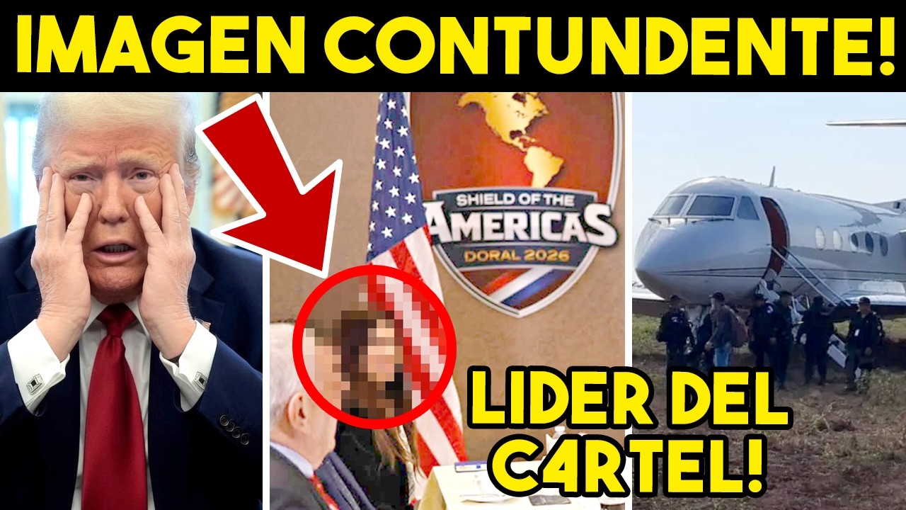 Golpe demoledor! EEUU PACTA CON N4RC0S, sacan fotos en Florida. Escudo Trump es un fraude