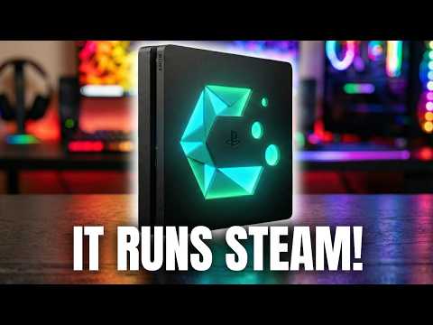 I turned my PS4 into a Steam Machine with CachyOS!