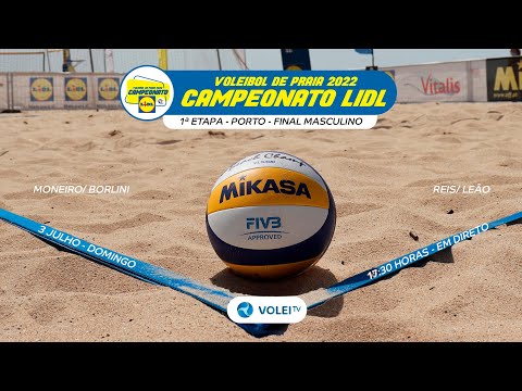 José Monteiro/Marcus Borlini x Roberto Reis/Sebastião Leão - CAMPEONATO LIDL 2022