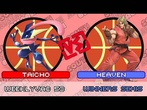 WeeklyVac 53 - SSBU - Taicho (Greninja) vs Heaven (Ken)