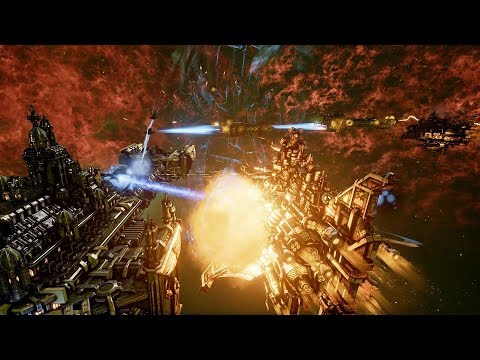 Space Marines (Dark Angels) vs Ork Pirates! Rank 82 - Battlefleet Gothic Armada