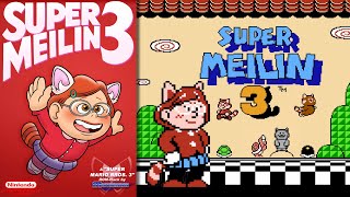 Super Meilin 3 - Super Mario Bros. 3 (Sprite Hack) [NES]