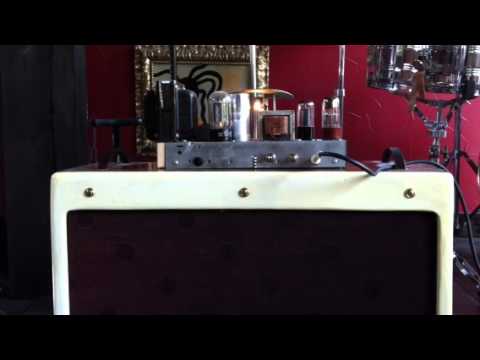 Single Ended Lullaby Recyclotron (5 Watt Tube Amp from recycled parts)