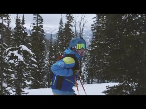 12-year-old Jacob Smith becomes first blind skier to ski Big Couloir
