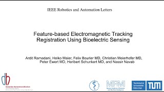 Feature-Based Bioelectric EM Tracking Registration