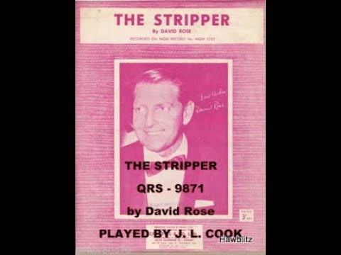 THE STRIPPER - PLAYER PIANO ROLL