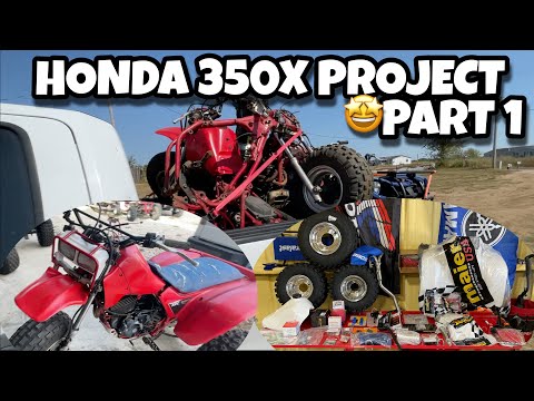 Honda 350X Project Part 1