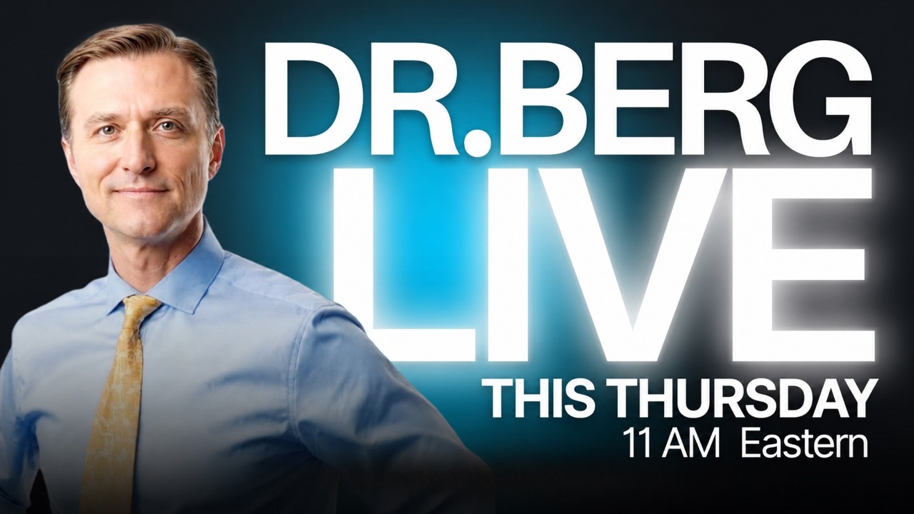 The Dr. Berg Show LIVE - August 13, 2026