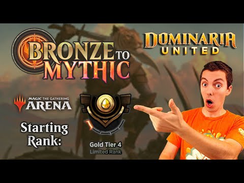 🥇 MTG Arena: Bronze To Mythic: Episode 5 - Starting Rank: Gold 4 (Dominaria United)