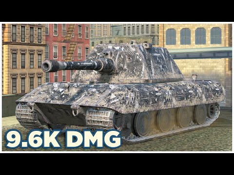 E 100 • 9.6K DMG • 6 KILLS • WoT Blitz