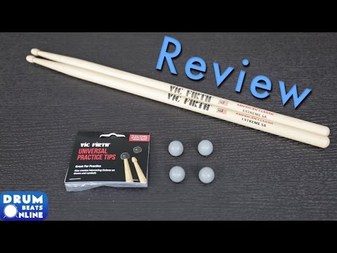 Vic Firth Universal Practice Tips - Review | Drum Beats Online