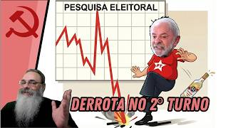 TETO ENCOLHENDO! Lula derrete nas pesquisas e já não vence no 2º turno