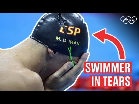 Second chance for Olympic swimmer after leaving the pool in tears