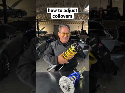 How to adjust coilovers